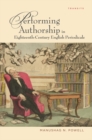 Image for Performing Authorship in Eighteenth-Century English Periodicals
