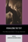 Image for Visualizing the text: from manuscript culture to the age of caricature