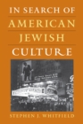 Image for In Search of American Jewish Culture