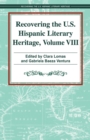 Image for Recovering the U.s. Hispanic Literary Heritage, Vol. Viii