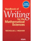 Image for Handbook of Writing for the Mathematical Sciences