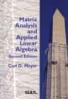 Image for Matrix analysis and applied linear algebra