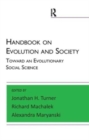 Image for Handbook on evolution and society  : toward an evolutionary social science