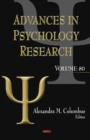 Image for Advances in psychology researchVolume 80