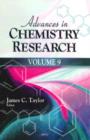 Image for Advances in chemistry researchVolume 9