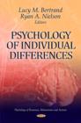 Image for Psychology of Individual Differences