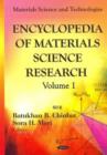 Image for Encyclopedia of Materials Science Research -- 2 Volume Set