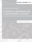 Image for International Journal of Strategic Organization and Behavioural Science (2012 Annual Edition)