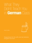 Image for What They Didn&#39;t Teach You in German Class: Slang Phrases for the Cafe, Club, Bar, Bedroom, Ball Game and More