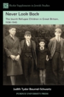 Image for Never look back: the Jewish refugee children in Great Britain, 1938-1945