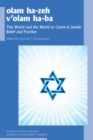 Image for Olam ha-zeh v&#39;olam ha-ba: this world and the world to come in Jewish belief and practice
