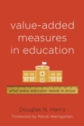 Image for Value-Added Measures in Education