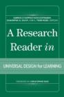 Image for A Research Reader in Universal Design for Learning