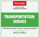 Image for Transportation Service: Step-By-Step Startup Guide.