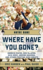 Image for Notre Dame: Where Have You Gone? Derrick Mayes, Ken MacAfee, Nick Eddy, Jerome Heavens, and Other Fighting Irish Greats