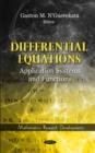 Image for Differential equations  : application systems and functions