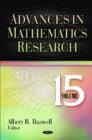 Image for Advances in mathematics researchVolume 15