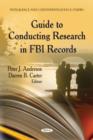 Image for Guide to conducting research in FBI records