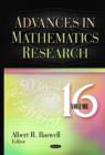 Image for Advances in mathematics researchVolume 16