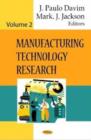 Image for Manufacturing Technology Research