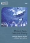 Image for Modern radar detection theory