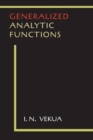 Image for Generalized Analytic Functions