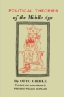 Image for Political Theories of the Middle Age