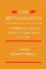 Image for The Metalogicon of John of Salisbury