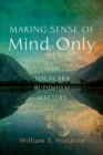 Image for Making Sense of Mind Only : Why Yogacara Buddhism Matters