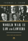 Image for World War II Law and Lawyers