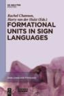 Image for Formational Units in Sign Languages