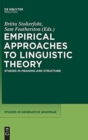 Image for Empirical Approaches to Linguistic Theory