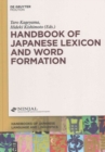 Image for Handbook of Japanese lexicon and word formation