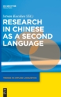 Image for Research in Chinese as a Second Language