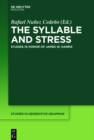 Image for The syllable and stress: studies in honor of James W. Harris
