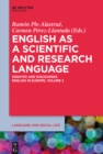Image for English as a scientific and research language: debates and discourses : English in Europe.