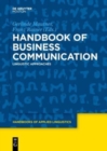 Image for Handbook of business communication  : linguistic approaches