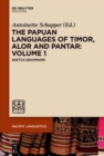 Image for The Papuan Languages of Timor, Alor and Pantar. Volume 1