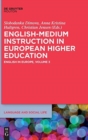 Image for English-Medium Instruction in European Higher Education