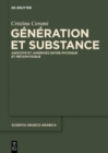 Image for Generation et Substance