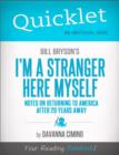 Image for Quicklet on Bill Bryson&#39;s I&#39;m a Stranger Here Myself: Notes on Returning to America After 20 Years Away