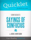 Image for Quicklet on Confucius&#39;s The Sayings of Confucius (CliffNotes-like Summary)