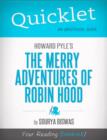 Image for Quicklet on Howard Pyle&#39;s The Merry Adventures of Robin Hood (Illustrated) (CliffNotes-like Summary)