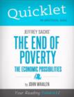 Image for Quicklet on Jeffrey Sachs&#39; The End of Poverty (CliffNotes-like Summary)