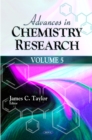Image for Advances in Chemistry Research . Volume 5 : Volume 5