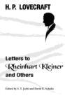Image for Letters to Rheinhart Kleiner and Others