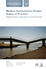 Image for Modern Geotechnical Design Codes Of Practice : Implementation, Application And Development