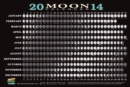Image for 2014 Moon Calendar Card (5 pack)