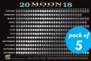 Image for 2018 Moon Calendar Card (5-pack)