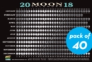 Image for 2018 Moon Calendar Card (40-pack)